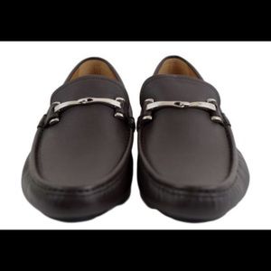 Men’s Gucci Black Driver Moc Shoes Size 9.5.